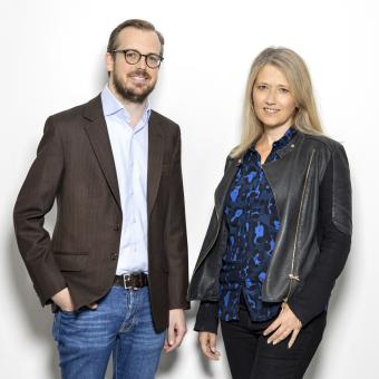 Niki Fellner und Daniela Bardel